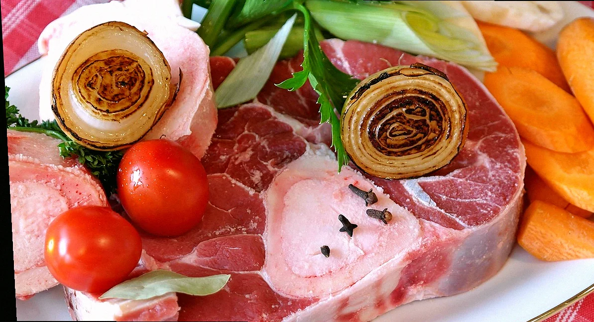 Մսի պատրաստումը - պատրաստել խաղողի թփով խաշլամա